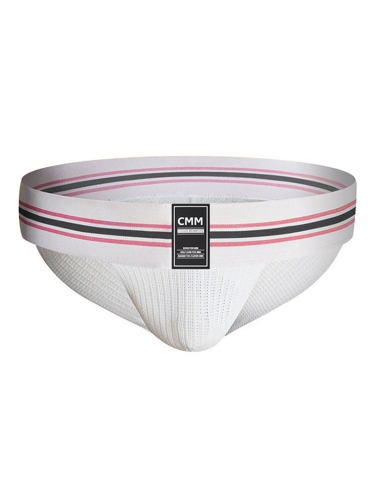 2 Pack Men's High-Stretch Rainbow Sports Comfort Bikini