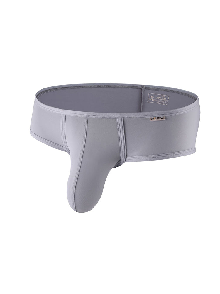 2 Pack Men's 3D Pouch Low-Rise Slim-Fit Trunks