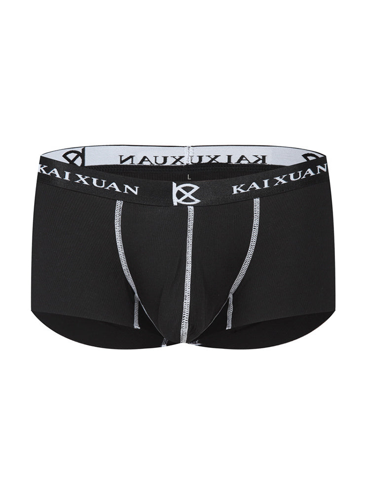 2 Pack Men's Modal Simple Skin-Friendly Trunks