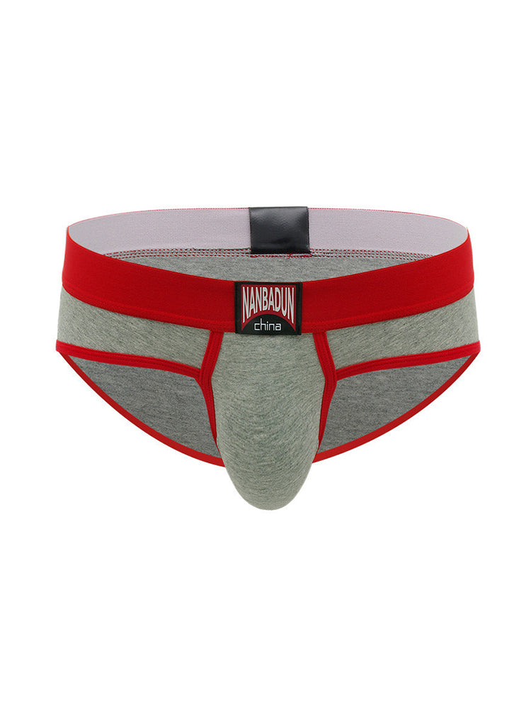 2-pack Men's Loose Cotton Sports Briefs