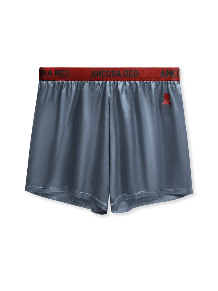 2 Pack Men's Solid Lounge Casual Boxers