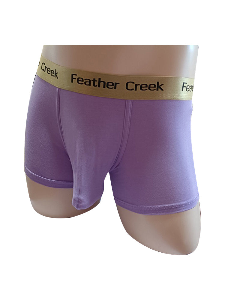 3 Pack Men's U-Shaped Large Pouch Breathable Comfortable Trunks