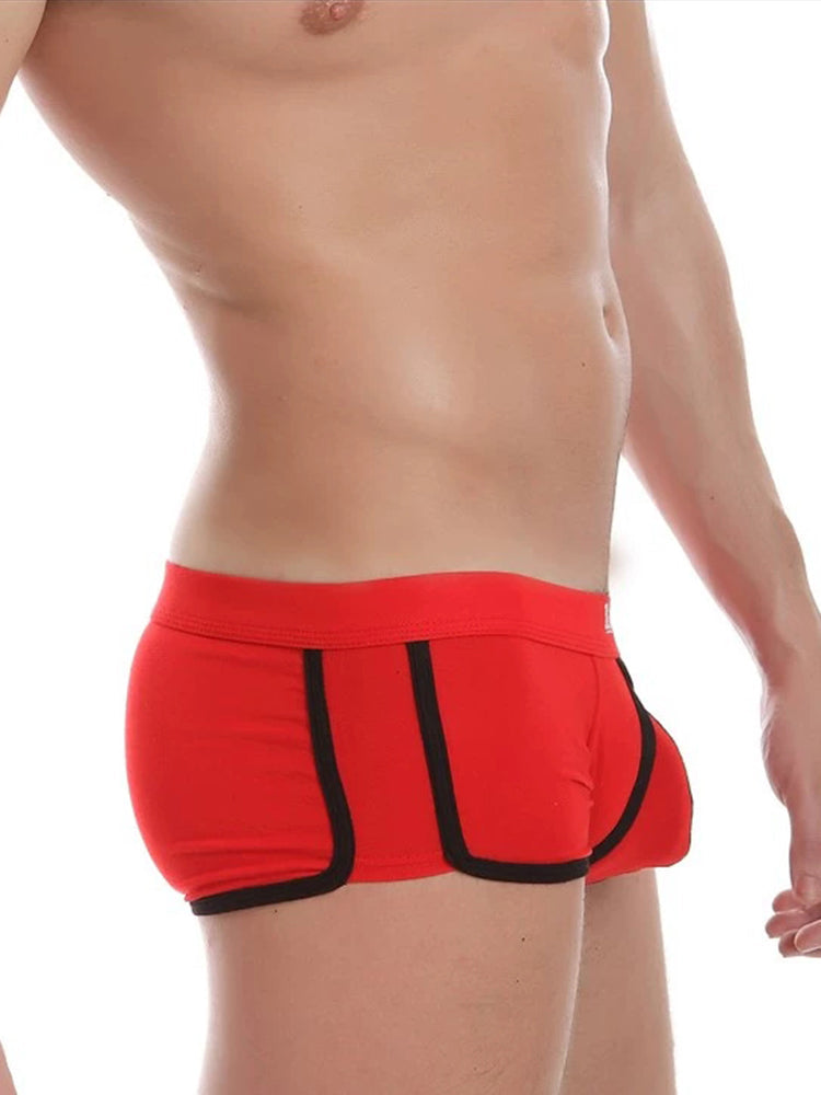 3 Pack Men's Modal U-convex Large Pouch Arrow Pants Breathable Boxer Briefs