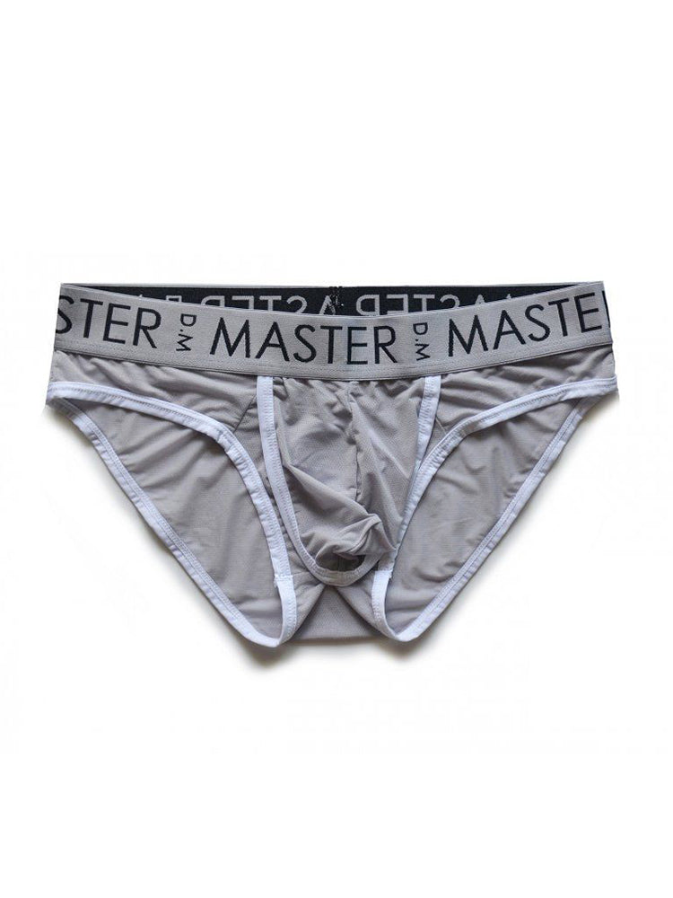 3 Pack Men's High Elasticity Quick-Dry Gun Egg Separation Wide Waist Briefs