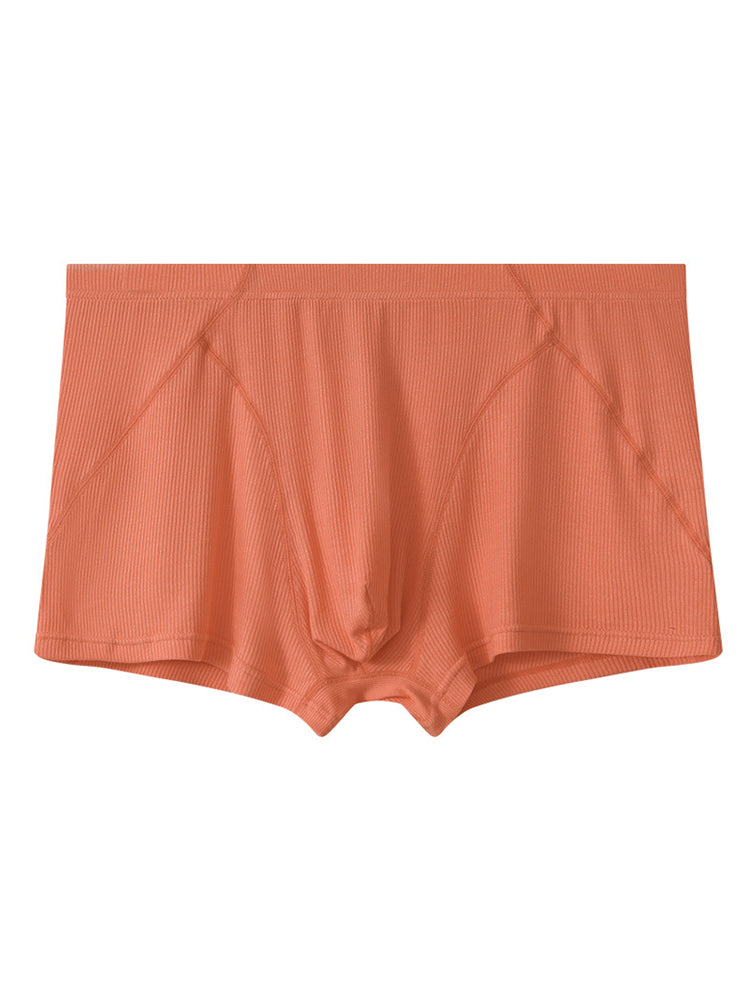 3 Pack Men's Breathable Comfort U-Shaped Raised Pocket Ribbed Briefs