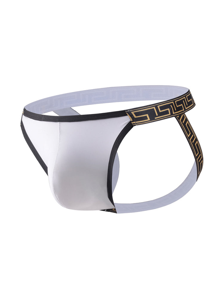 3 Pack Men's Large Pouch Low-Rise Sexy Jockstrap