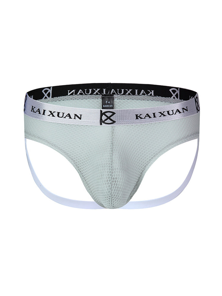 3 Pack Men's Soft Elastic Comfortable Breathable Low Waist Sexy Thong