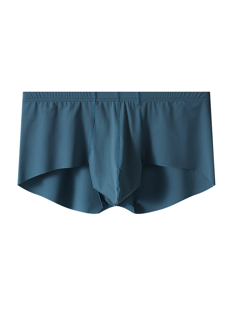 3 Pack Men's Contoured Pouch Seamless Trunks