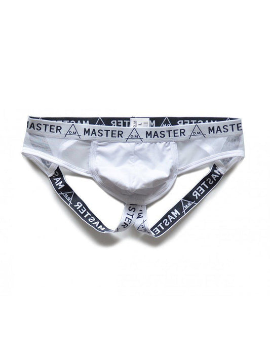 2 Pack Men's Low-Rise Sexy Double Strap Jockstrap