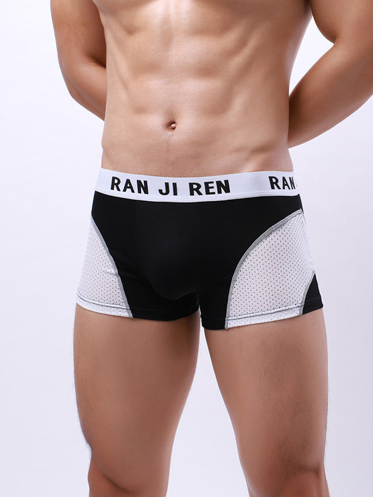 3 Pack Men's Minimalist Cool-Touch Cotton Trunks