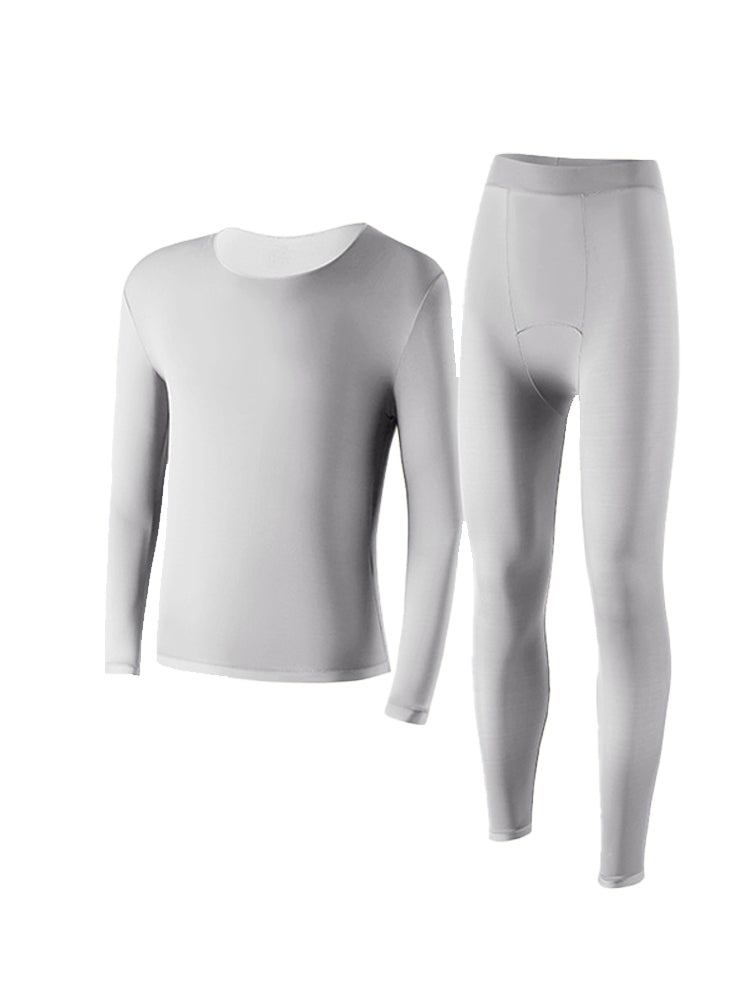 Men's Skin-Friendly Ultra-Thin High-Elastic Anti-Static Thermal Base Layer Tops & Bottoms