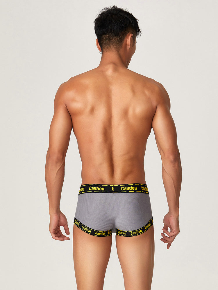 2 Pack Men's Supportive Pouch Low-Rise Trunks