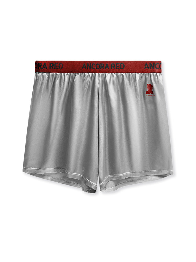 2 Pack Men's Solid Lounge Casual Boxers