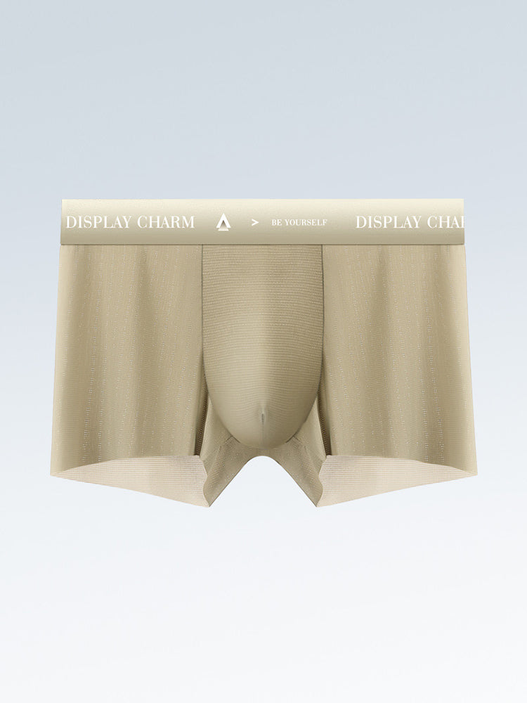 4 Pack Men's Air Pouch Mesh Trunks