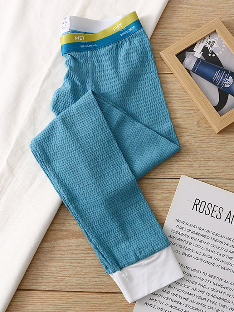 Men's Pure Cotton Breathable Warm Pants