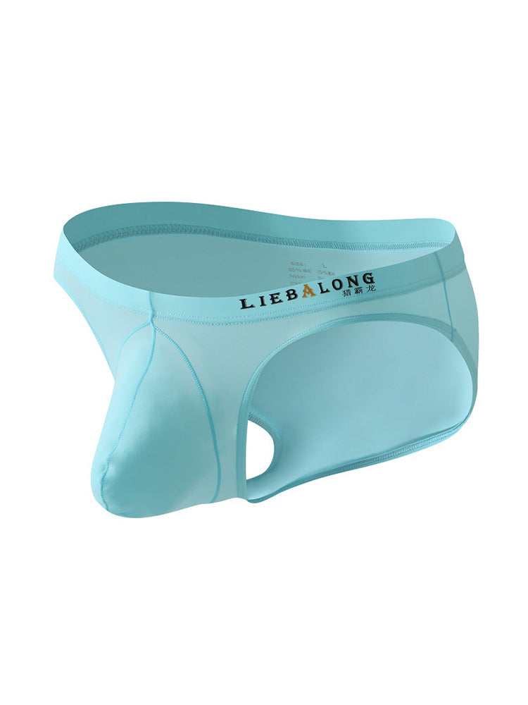 2 Pack Men's Contoured Pouch Lightweight Briefs