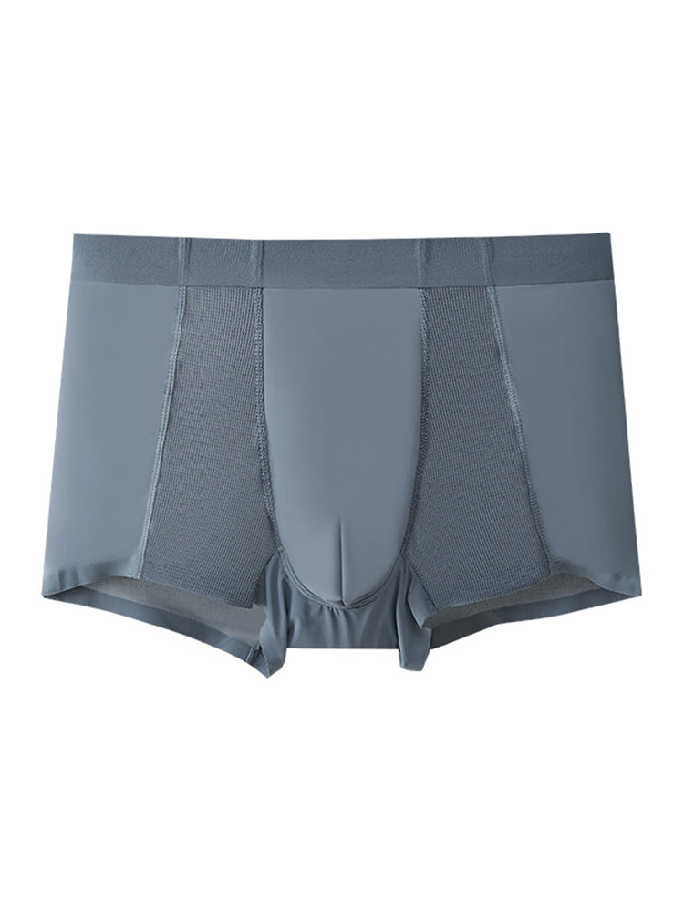 3 Pack Men's Soft Antibacterial Cooling Breathable Air Conditioner Trunks