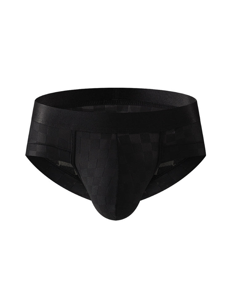 3 Pack Men's Anti-Bacterial Jacquard Briefs