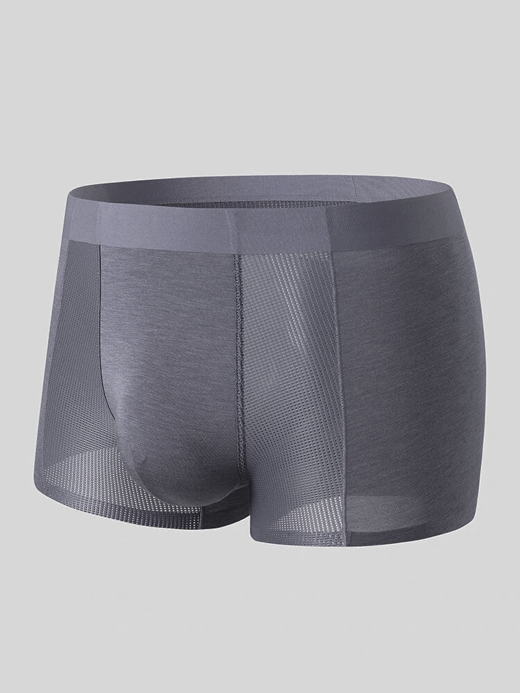 Men's U Convex Pouch Seamless Modal Trunks