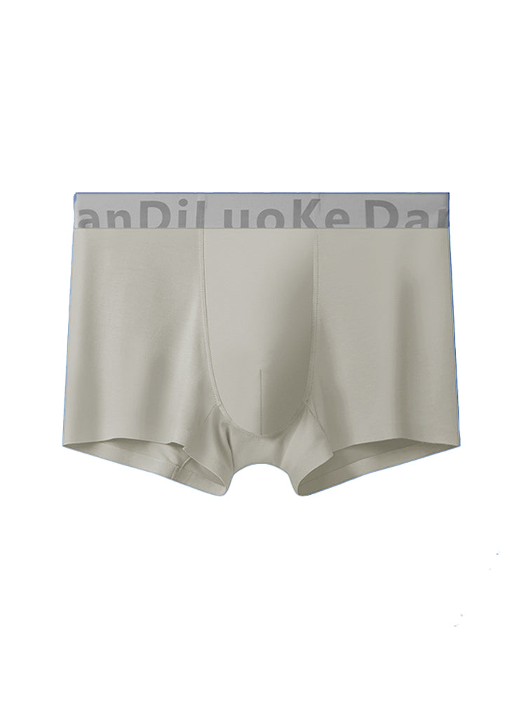 3 Pack Men's Antibacterial Seamless Boxer Briefs