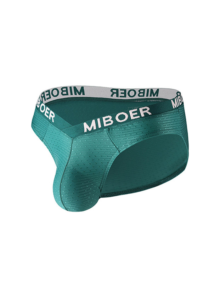 2 Pack Men's U-Pouch V-Front Low-Rise Briefs