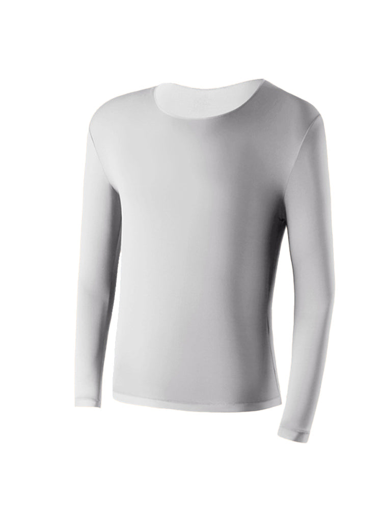 Men's Skin-Friendly Ultra-Thin High-Elastic Anti-Static Thermal Base Layer Tops & Bottoms