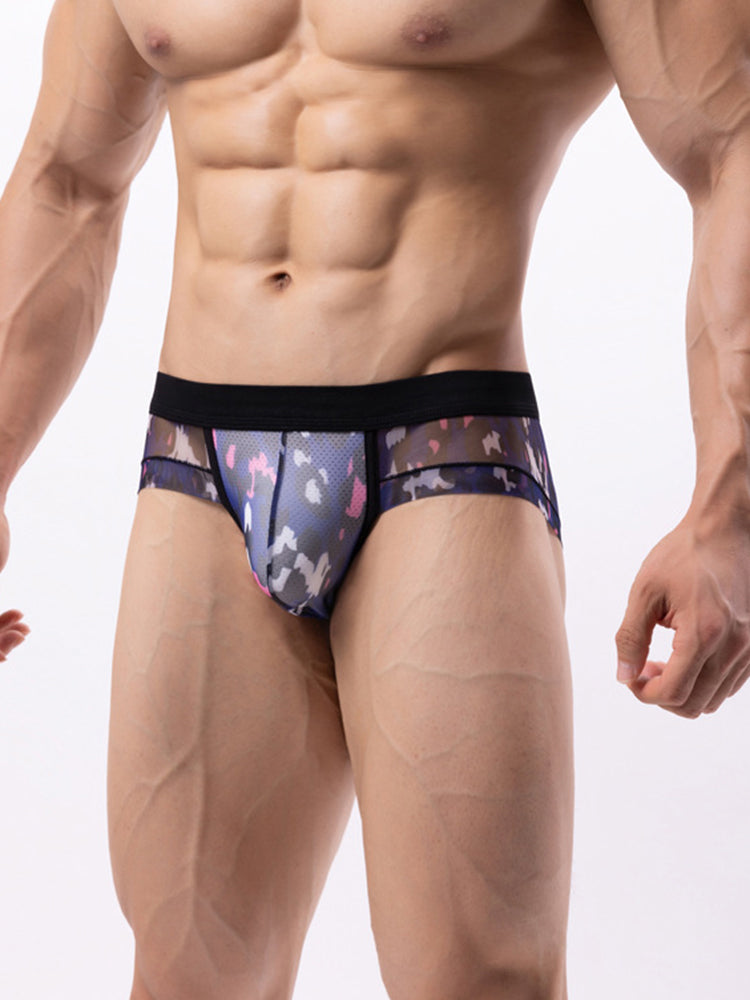 4-pack Men's Double-layer Breathable Mesh Briefs