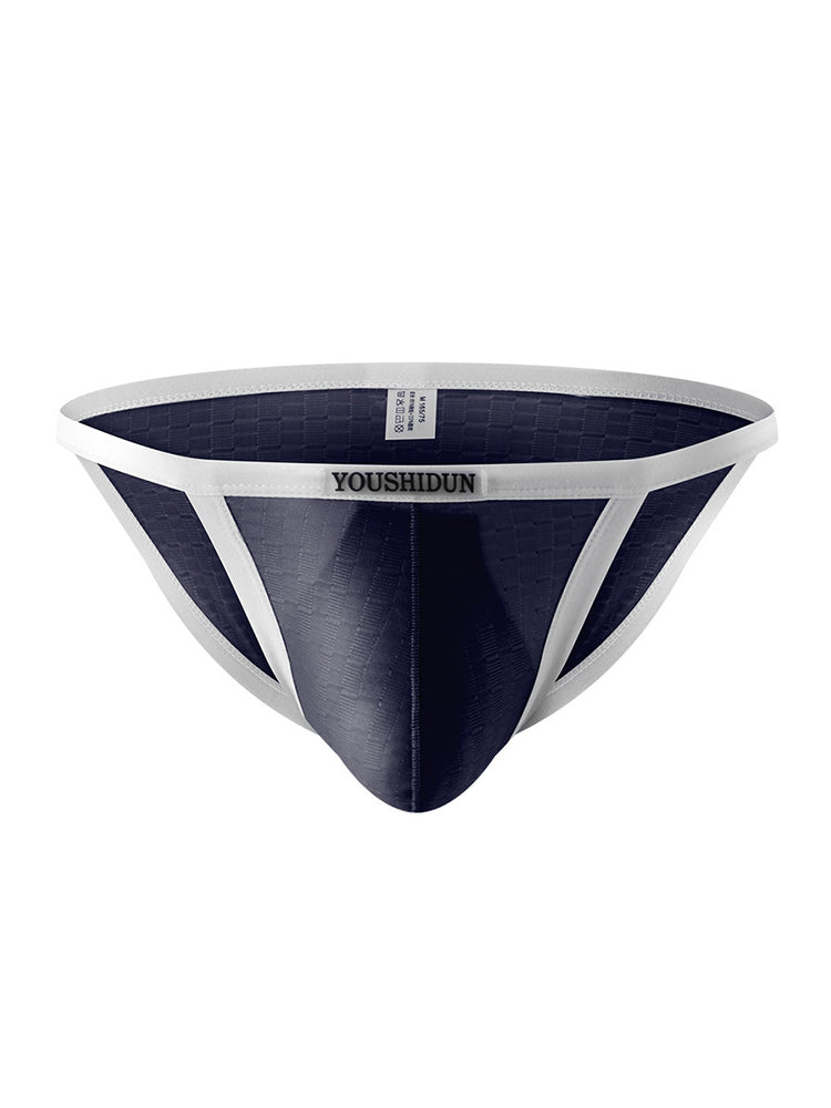 3-pack Men's Low Waist Sexy Narrow Hem Breathable Briefs