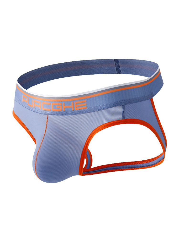 3 Pack Men's Low-Rise Ice Silk Jockstrap