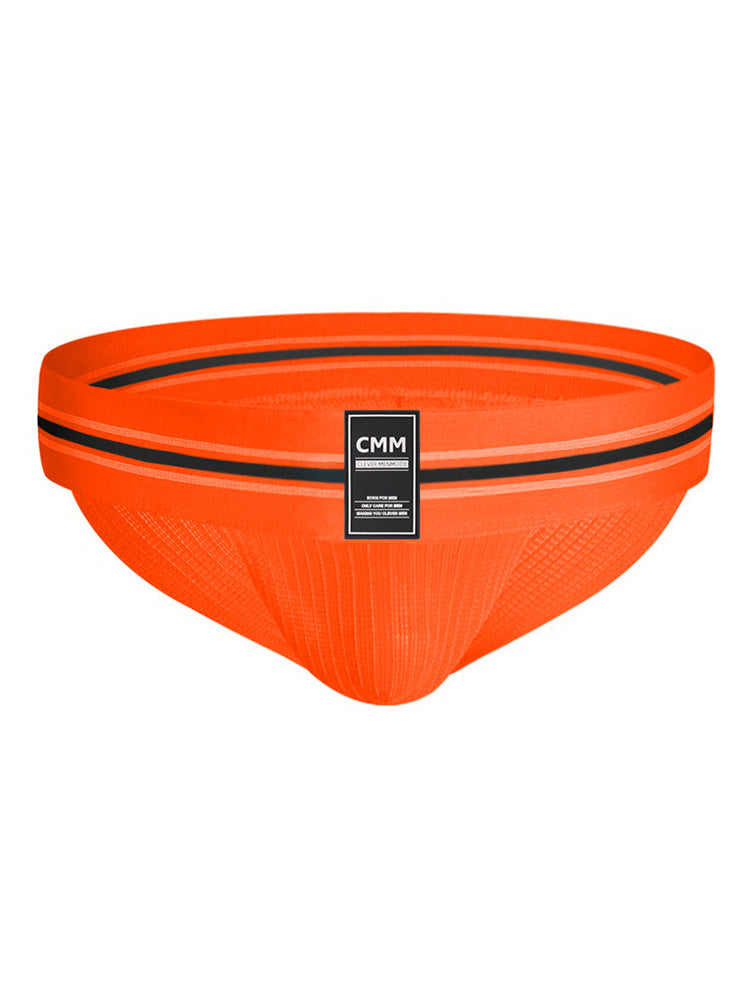 2 Pack Men's High-Stretch Rainbow Sports Comfort Bikini