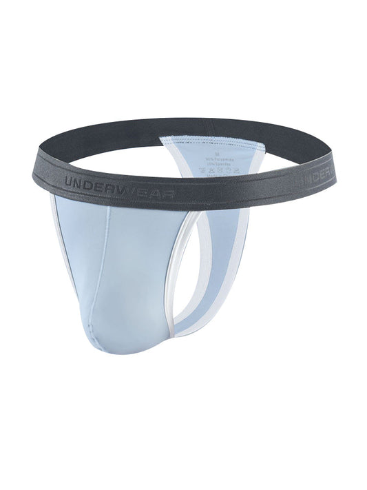 3 Pack Men's Contoured Pouch Ice Silk Thong