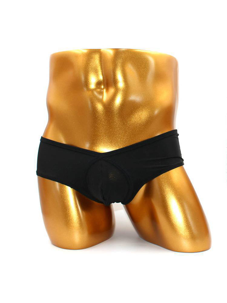 3 Pack Men's Trendy Breathable Sexy Nylon Trunks