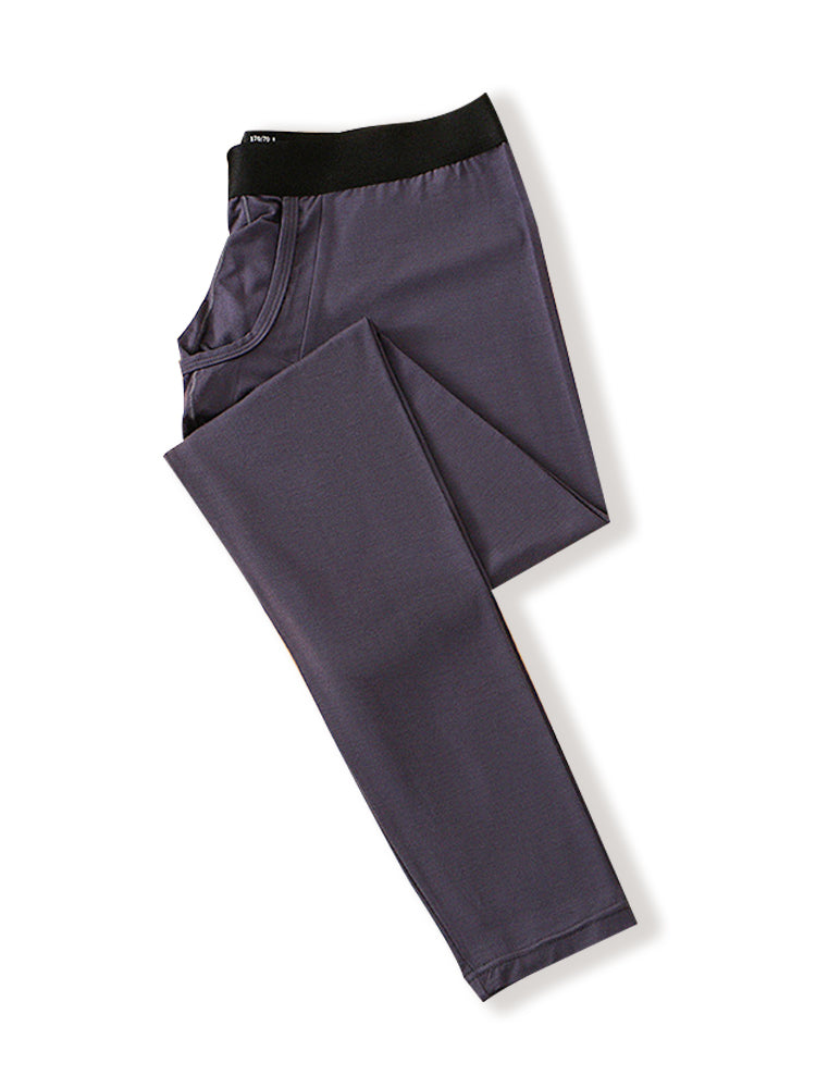 Men's Split-opening Pouch Thermal Pants