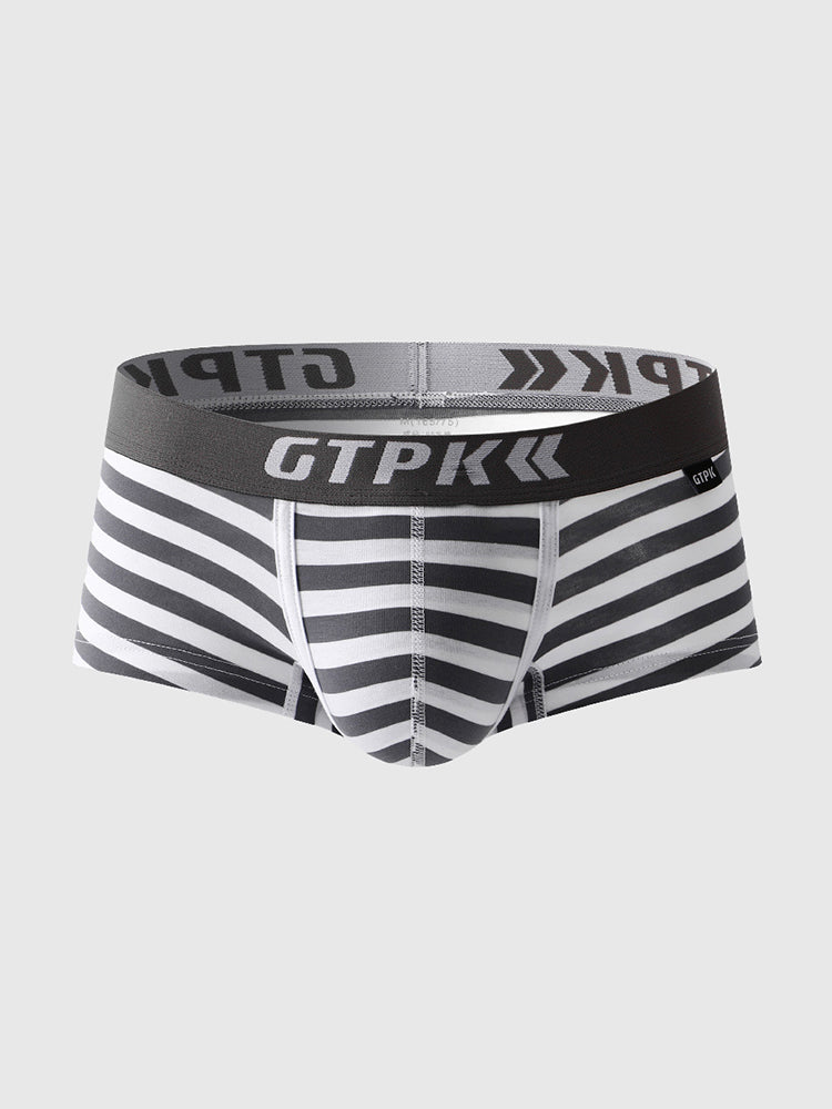 3 Pack Men's Sexy Breathable Fitness Trunks