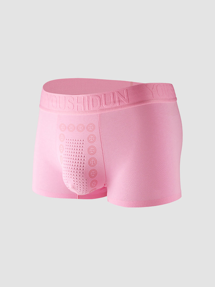 2-pack Men's Negative Ion Massage Boxer Briefs