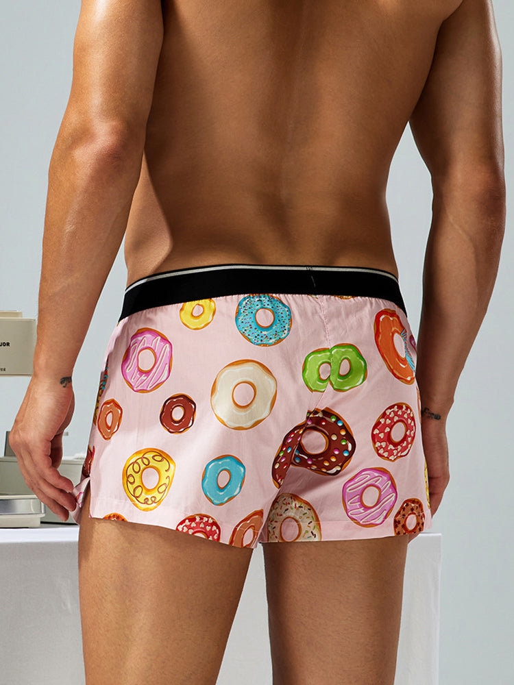 Men's Breathable Loose Fit Homewear Lounge Boxer