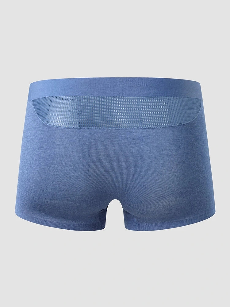 Men's U Convex Pouch Seamless Modal Trunks