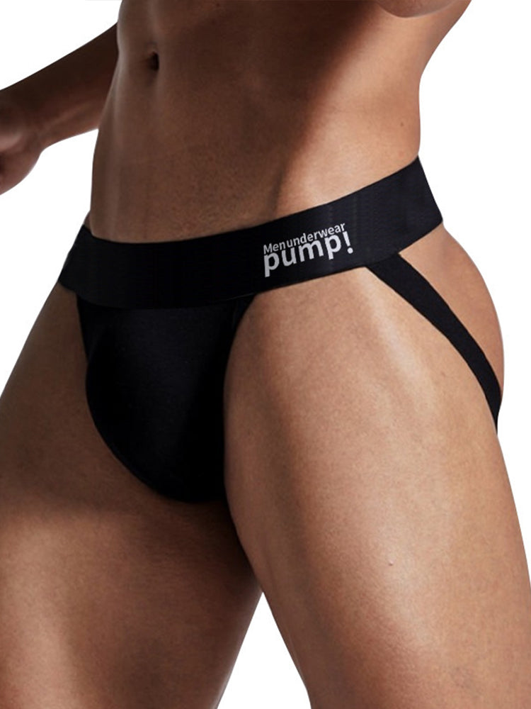 2 Pack Men's Sexy Thin Breathable Hip-Lifting Jockstrap