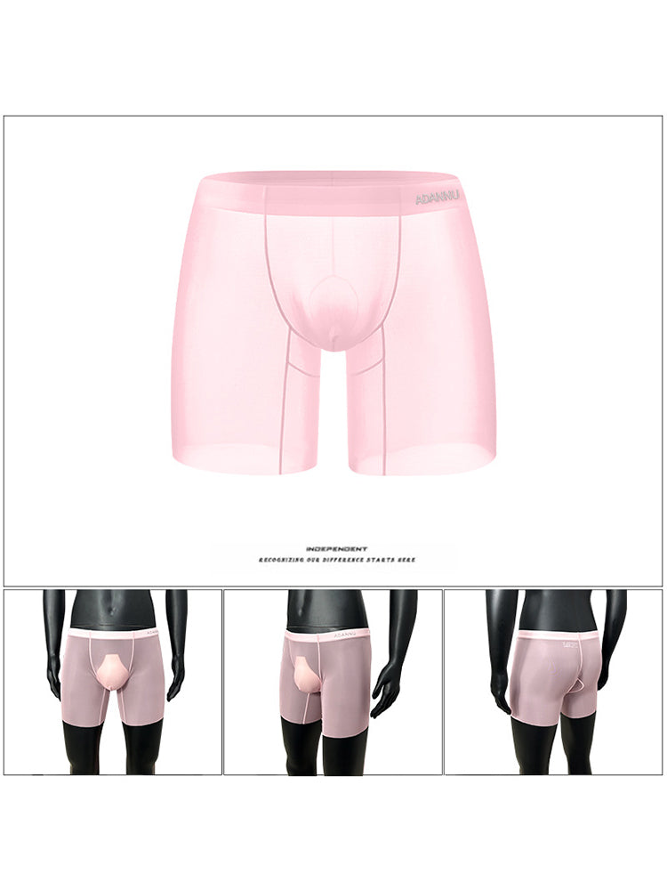 Men's Ultra-Thin Quick-Dry Sheer Boxer Briefs