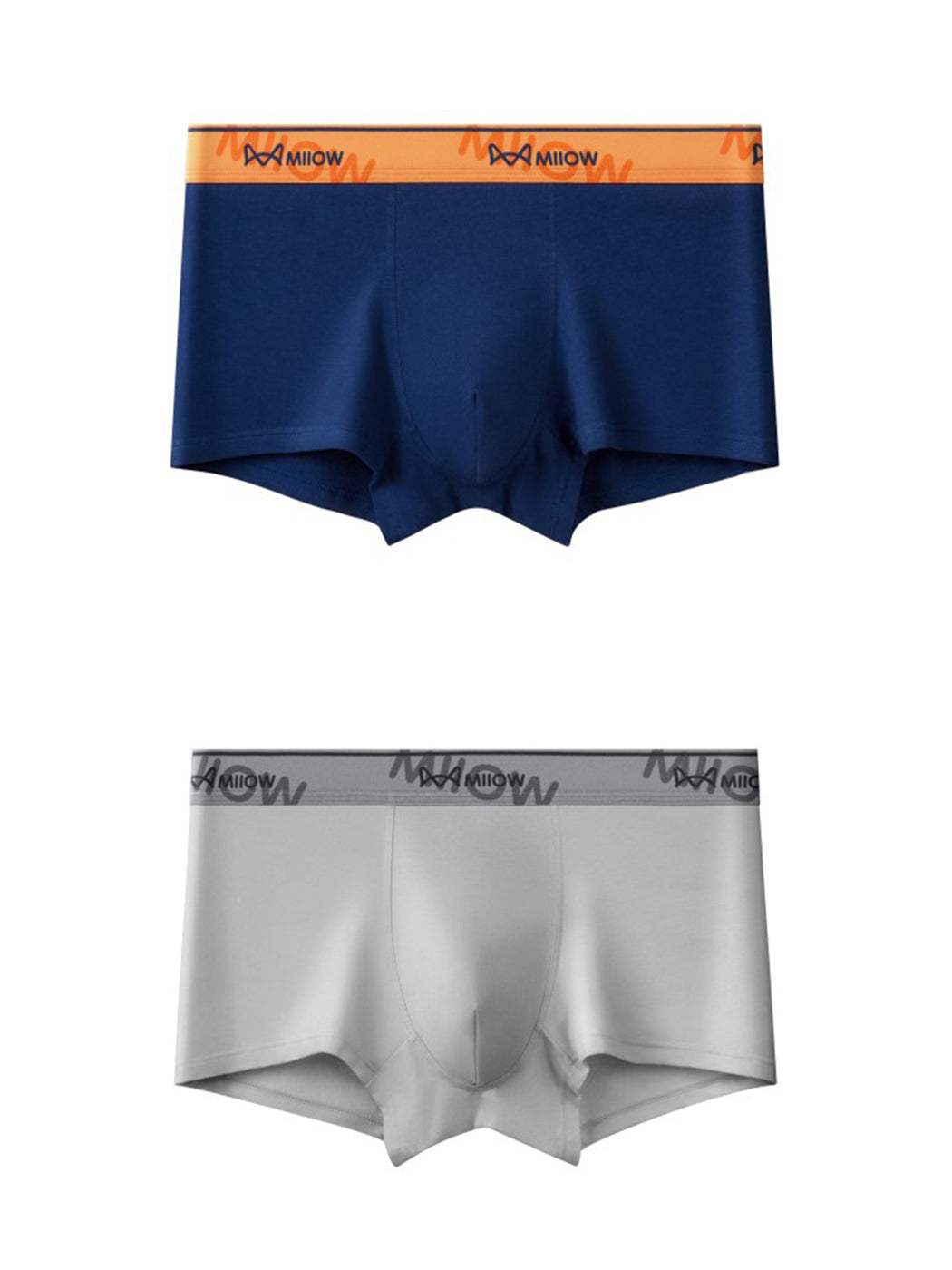 Men's U Convex Pouch Breathable Cotton Trunks