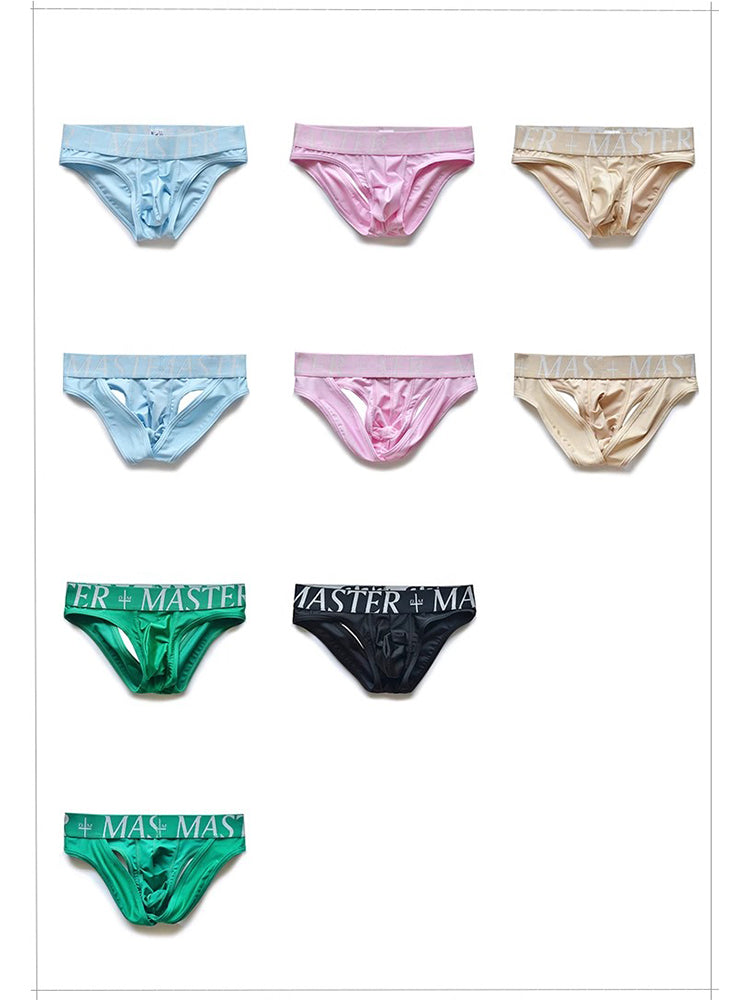 2 Pack Men's Trendy Low-Rise Double Strap Jockstrap