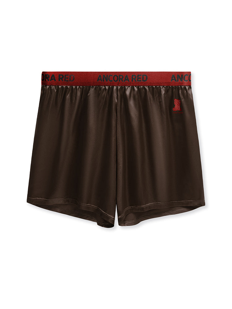 2 Pack Men's Solid Lounge Casual Boxers