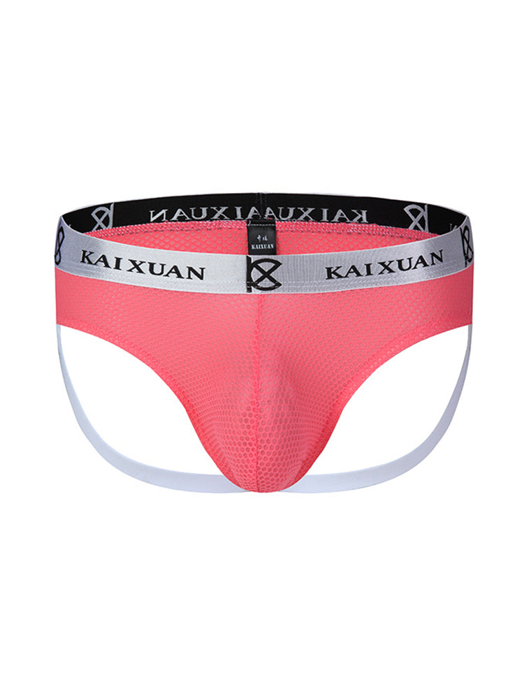 3 Pack Men's Soft Elastic Comfortable Breathable Low Waist Sexy Thong