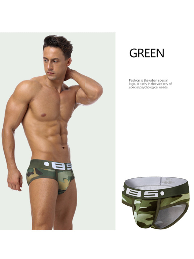 Men's Camouflage Low-Rise Sport brief