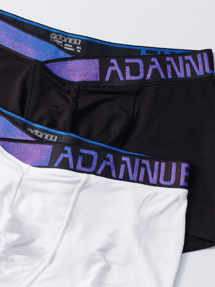 2-pack Men's Loose Blue Classic Boxer Briefs