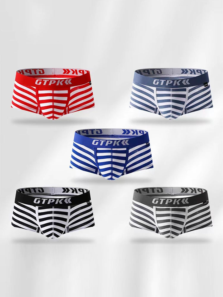 3 Pack Men's Sexy Breathable Fitness Trunks