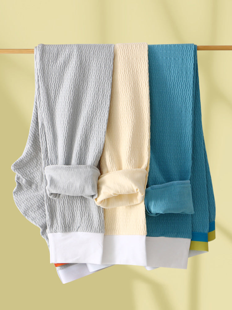 Men's Pure Cotton Breathable Warm Pants