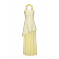Solène Off-Shoulder Ruched Maxi Gown