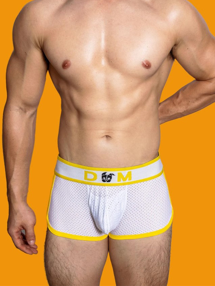 2 Pack Men's Fashionable Low-Rise Zipper Trunks