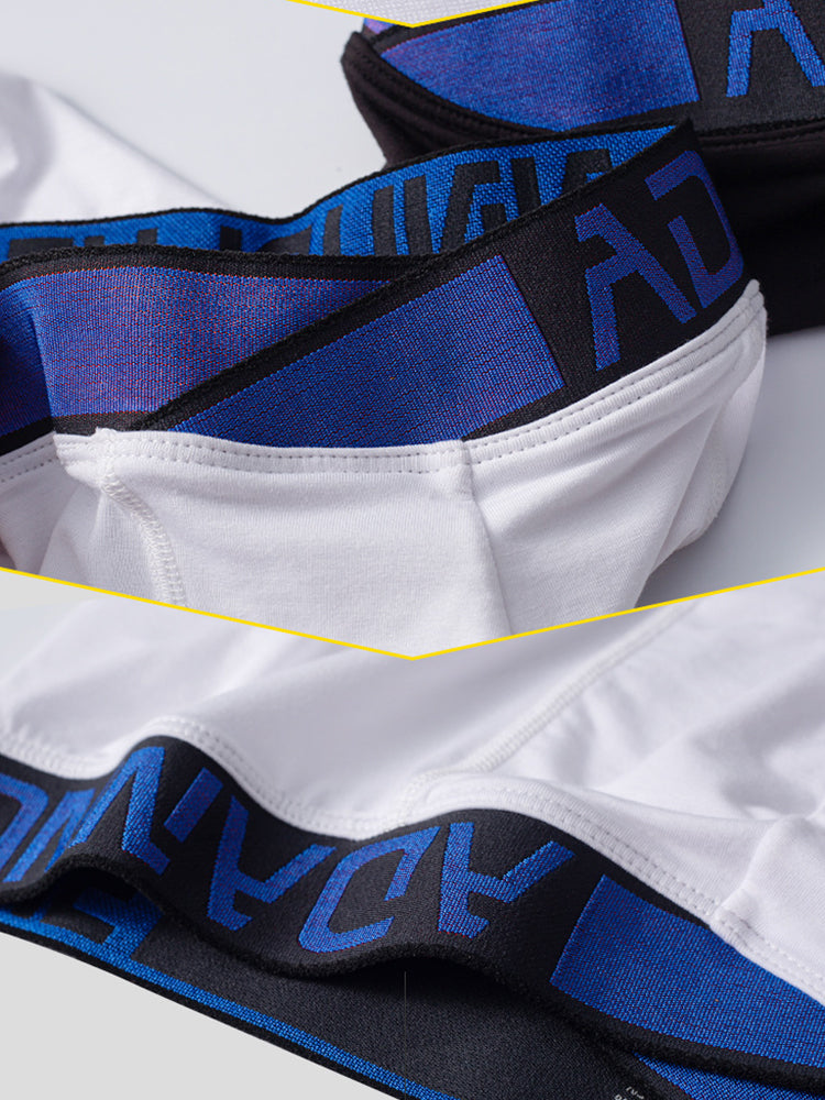 2-pack Men's Loose Blue Classic Boxer Briefs